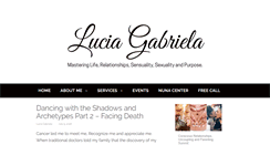 Desktop Screenshot of luciagabriela.com